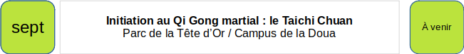 taichi chuan initiation